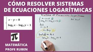 Cómo Resolver Sistemas De Ecuaciones Logarítmicas