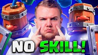 NO SKILL RECRUITS DECK IS STRONGER THAN EVER IN CLASH ROYALE 