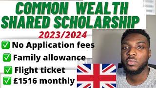 How to apply for Commonwealth Shared Scholarship In UK 2023/2024. COVERS ALL COST