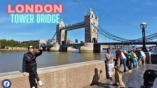 Stunning Walk Across Tower Bridge, London | Iconic Sights & Cityscape Views