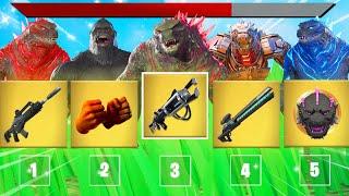 The *RANDOM* GODZILLA Challenge in Fortnite