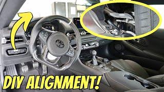How to Straighten Your Steering Wheel Easily at Home | DIY Car Alignment