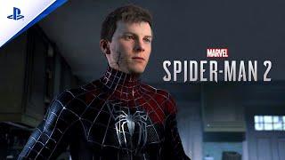 Marvel's Spider-Man 2 Peter Transforms Into Raimi Black Suit For MJ Full Battle