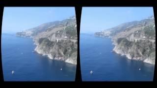 VR Tourism: Italy City Bus Tour in Virtual Reality PS VR speed ride in Capri Project Morpheus 2017