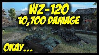 ► World of Tanks: WZ-120 - 10,700 Damage, Okay... - WZ-120 Epic Gameplay