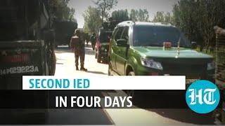 Watch: IED concealed in sand bag found near bus stop in J&K's Baramulla