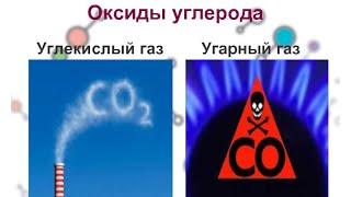 Угарный и углекислый газ. Это знать обязательно.