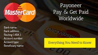 Payoneer Account  Everything You Need to Know. ️ Routing Number ️Account Number ️ Bank Address