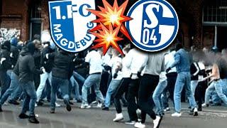 Riesen Knallerei zwischen Magdeburg und Schalke!! (80 vs. 60)