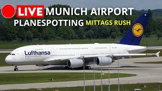 LIVE PLANE SPOTTING Friday Afternoon at MUC  | Munich Airport | with @HELSINKIspotting