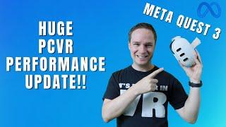 WOW! Huge PCVR performance upgrade on Quest 3!!! VDXR tutorial and comparison!