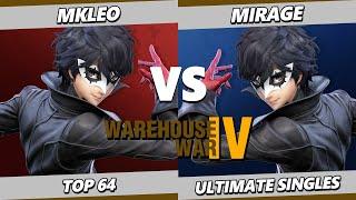 Warehouse War 4 - MkLeo (Joker) Vs. Mirage (Joker, Sephiroth) Smash Ultimate - SSBU