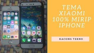 Tema Xiaomi Asli Mirip 100% dengan iPhone | Kompatibel dengan MIUI 8 dan MIUI 9 Xiaomi