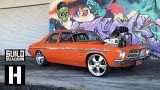 Kranky Invades the Yard! 1400hp WILD Aussie Burnout Machine smokes us out