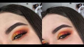 MORPHE 35B : Dégradé jaune rouge orange. 