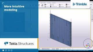 More intuitive modeling with Tekla Structures 2024
