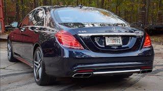 Mercedes S65 AMG V12 Biturbo exhaust sound | Revs & accelerations