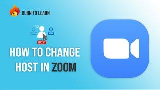 How to change Host in ZOOM | Zoom Masterclass