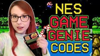 Game Genie Codes for NES Games! - Erin Plays