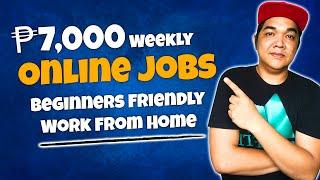 My 7k Weekly Non Voice Online Jobs Work From Home For Beginners And No Experience 2025