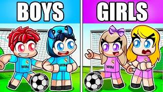 BOYS vs GIRLS Roblox Soccer!