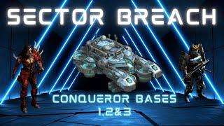 WAR COMMANDER : SECTOR BREACH  | Conqueror Base 1,2,3  | Easy and Fast way