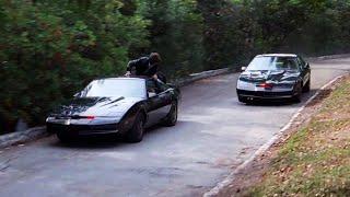 KITT VS Evil Twin | Knight Rider CLIP