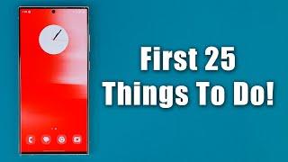 Samsung GALAXY S23 ULTRA - First 25 Things To Do (+ Hidden Features)