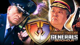 Air Force General vs Infantry General - Hard Difficulty with Commentary | C&C Generals Zero Hour