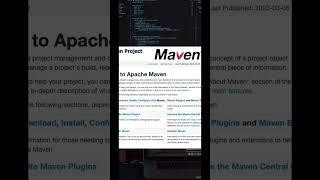 Why You Should Be Using Apache Maven #shorts