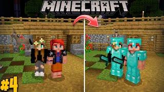 WE MADE DIAMOND ARMOUR | MINECRAFT PE  DUO SURVIVAL SERIES 1.21 Ep#4 | @ashblastofficial