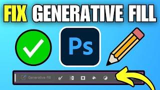 How To Fix Generative Fill Not Working in Adobe Photoshop