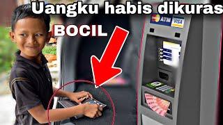 Bocil ini Nekat mencuri atm demi pacar nya,habis semua saldo Atm