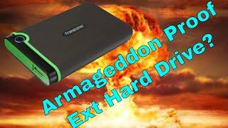 Armageddon Proof External Hard Drive! Transcend StoreJet 25M3