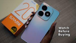 Tecno Spark 20 Unboxing & Review: Watch Before You Buy!!!