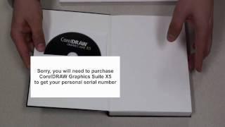 CorelDRAW Graphics Suite X5 packaging / book