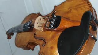 Homemade Violin Without Luthier Tools. All Parts