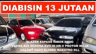 Diabisin 13 Jutaan Maestro Blazer Espass Timor Sedona RAV4 Kijang EVO 3 dll Mobil Bekas Tiga Putra