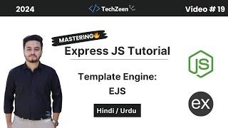 Express JS Tutorial #19 : Render Dynamic Data with EJS Template Engine in Express JS