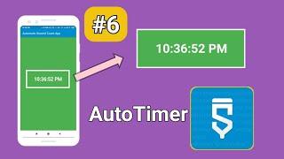 How To Add  Automatic Time and Second Counting Features In SketchWare Tutorial-6