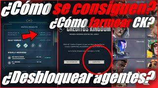  TODO SOBRE Creditos Kingdom  ¿Como desbloquear agentes ¿Como conseguirlos