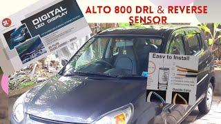 ALTO 800  Sequence  turn indicater with DRL & Reverse  parking sensor