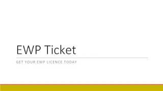 EWP Ticket Sydney