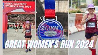 ANOTHER HALF MARATHON CONQUERED IN THE GREAT EASTERN WOMEN'S RUN 2024