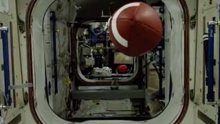 Football Pass ‘Travels’ 564,664 Yards On Space Station | Video