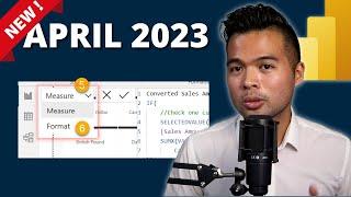 POWER BI APRIL 2023 UPDATE including Dynamic Format Strings, RANK and ROWNUMBER Functions and More