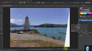 Straighten horizon with Perspective Tool in Affinity Photo