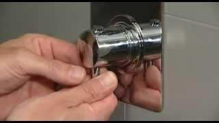 Concealed shower valve (polymer cartridge) - One way flow valve: maintenance and replacement