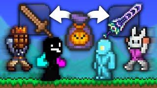 Terraria 2v2 Race, But Goodie Bags Give RANDOM Items...