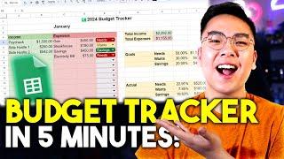 EASY Budget & Expense Tracker with Google Sheets! *FULL TUTORIAL*